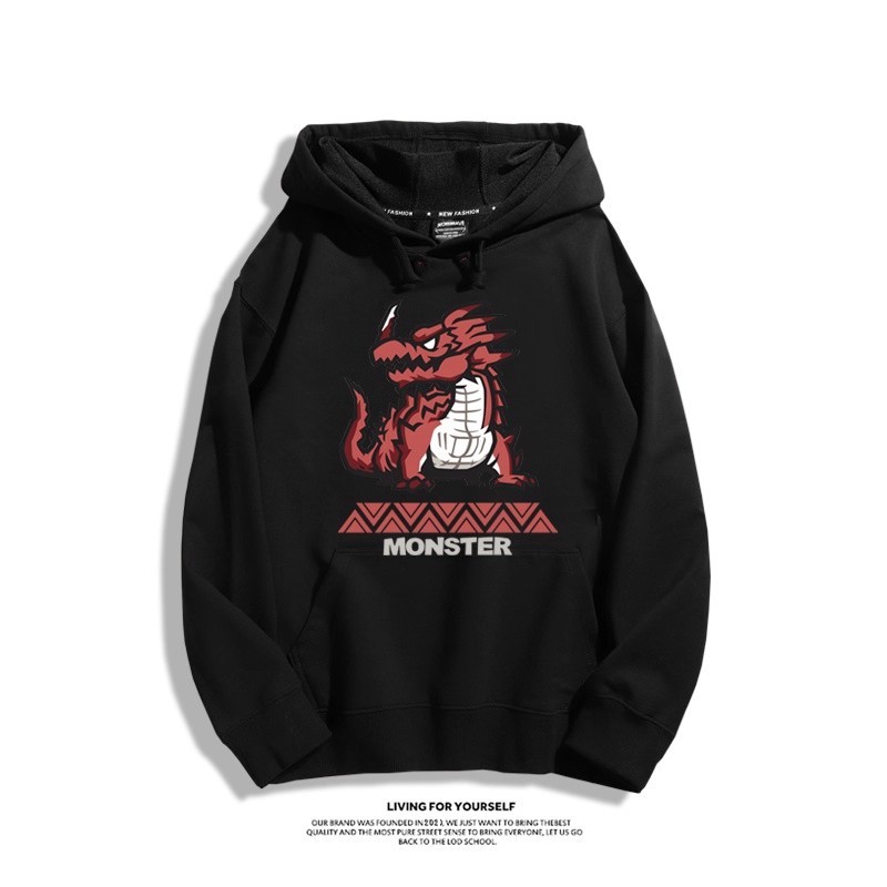 魔物獵人 2025秋冬新款 親子情侶男女連帽衛衣