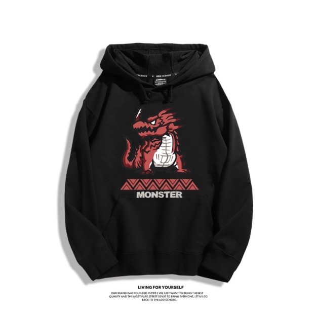 魔物獵人 2025秋冬新款 親子情侶男女連帽衛衣