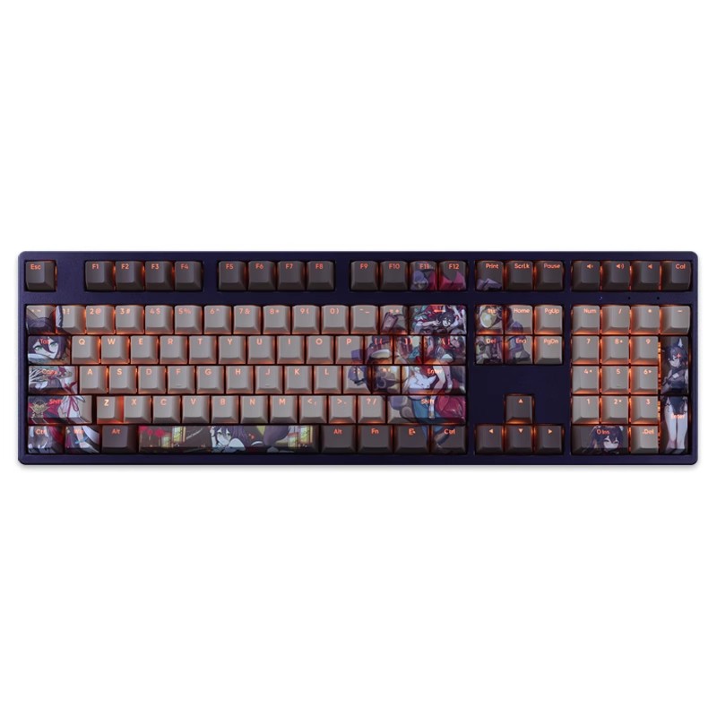 星穹鐵道停雲透光RGB108鍵標準配列衛星軸鍵帽-CASEZONE