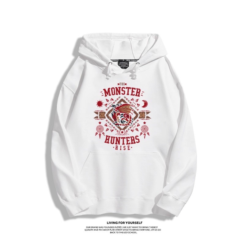 魔物獵人 2025秋冬新款 親子情侶男女連帽衛衣