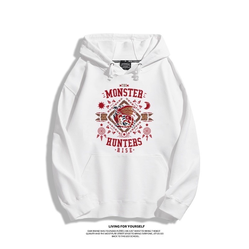 魔物獵人 2025秋冬新款 親子情侶男女連帽衛衣