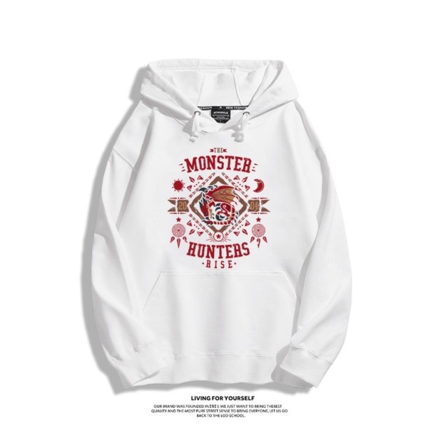 魔物獵人 2025秋冬新款 親子情侶男女連帽衛衣