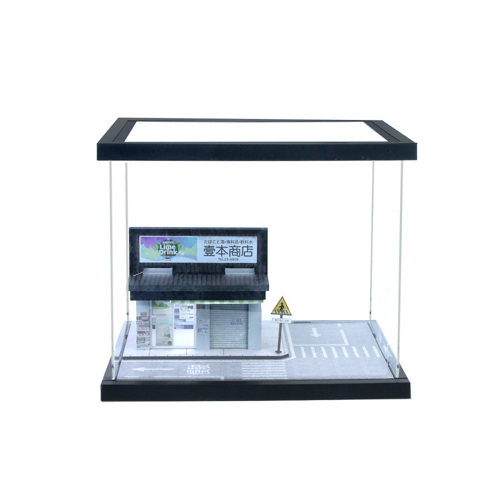 MoreArt 1:64 街边场景灯光拼装系列05款仿真模型-CASEZONE