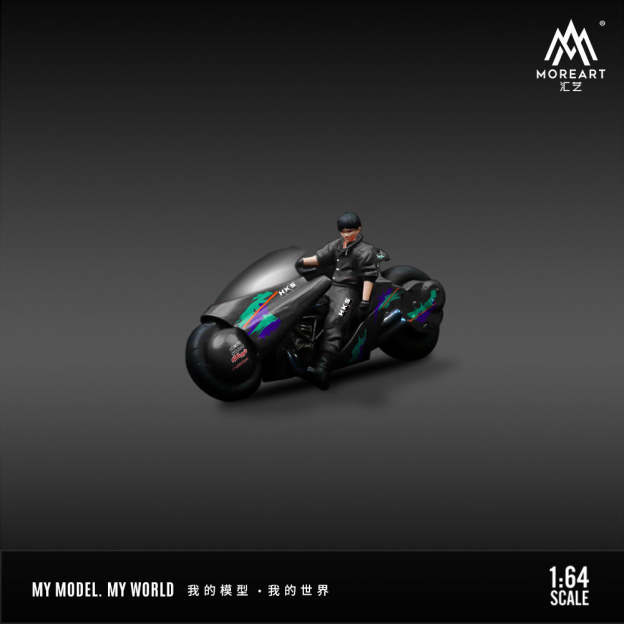 MoreArt1:64 阿拉基機車人偶套裝樹脂模型 -CASEZONE