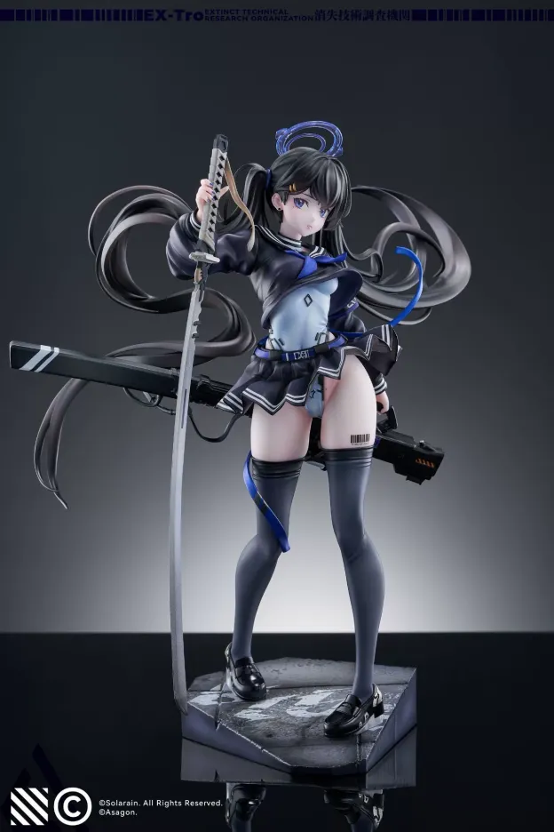 Solarain Toys Colors BLUE 少女雙馬尾水手服 青時雨