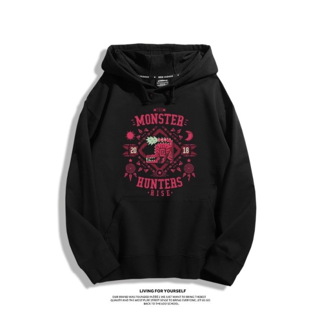 魔物獵人 2025秋冬新款 親子情侶男女連帽衛衣