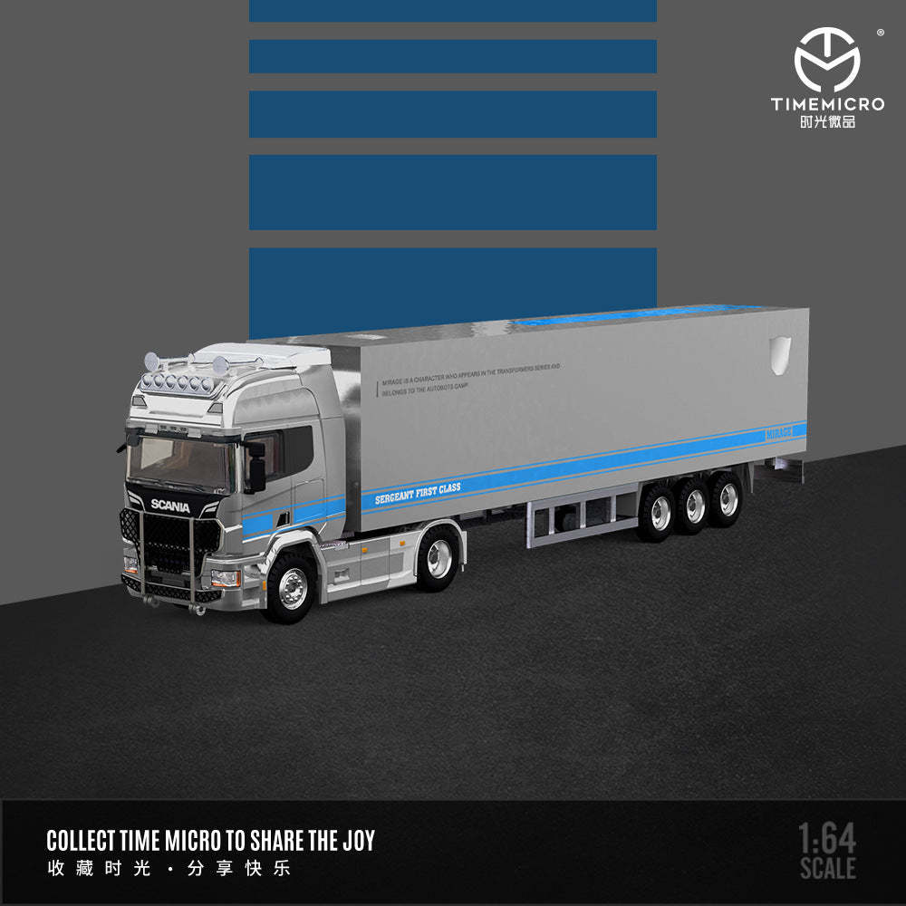 TM 1:64 保時捷964 992 斯堪尼亞貨櫃車幻影系列仿真合金車模-CASEZONE