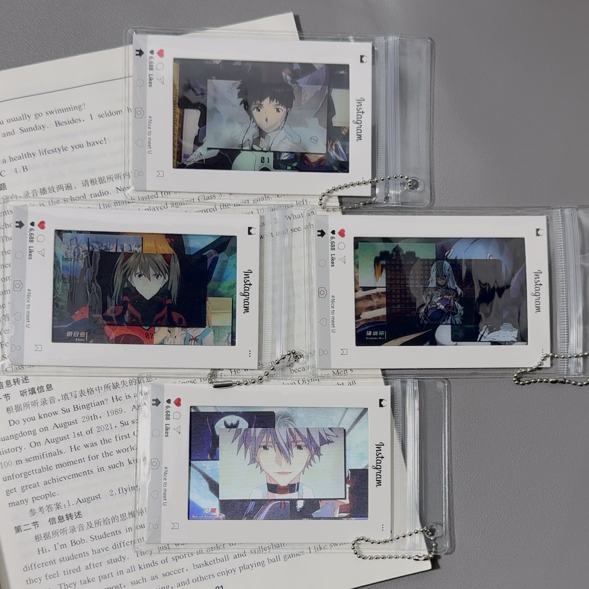 EVA新世紀福音戰士3D多變光柵卡