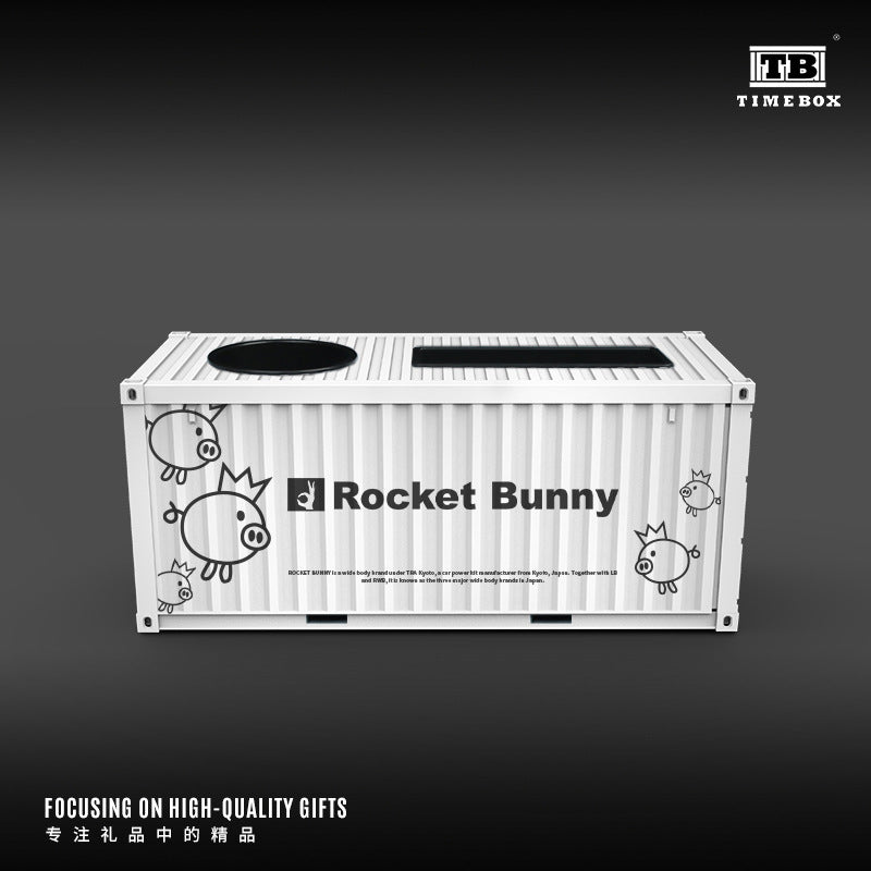 TimeBox 1:25 集裝箱LBWK火箭兔塗裝 場景模型-CASEZONE