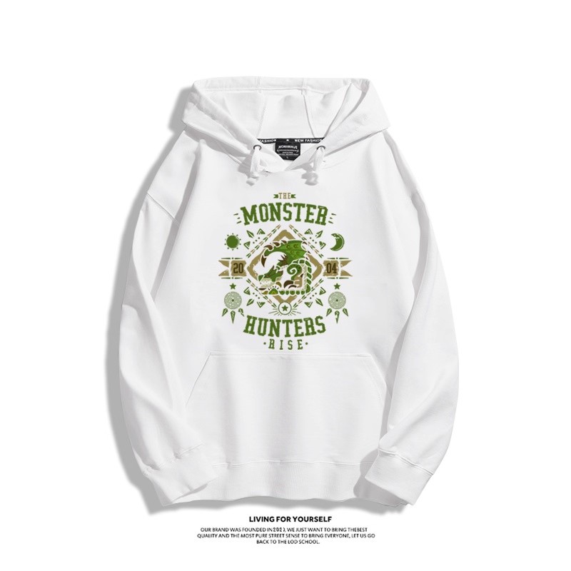 魔物獵人 2025秋冬新款 親子情侶男女連帽衛衣