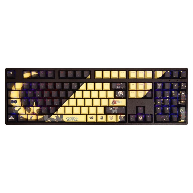 月亮伊布透光RGB108鍵標準配列衛星軸鍵帽-CASEZONE