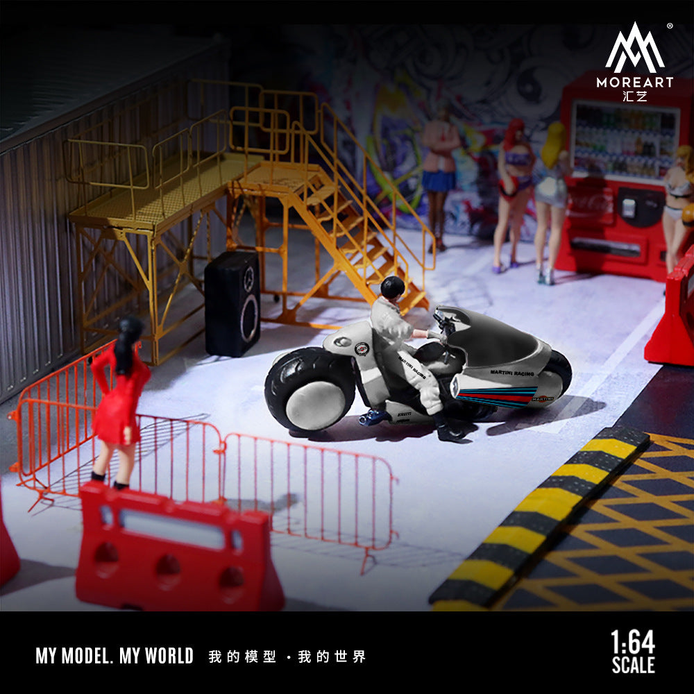 MoreArt1:64 阿拉基機車人偶套裝樹脂模型 -CASEZONE