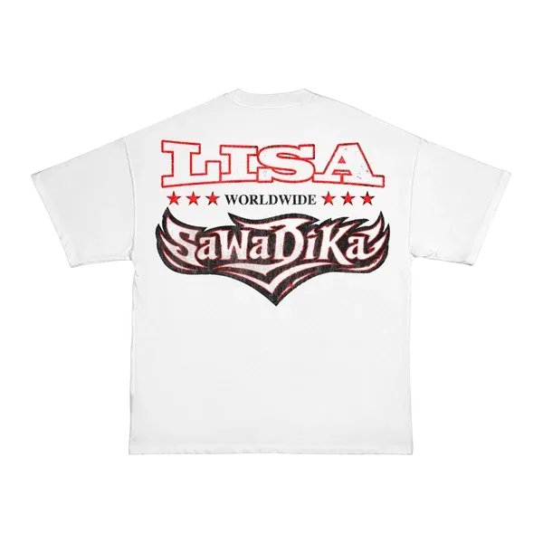 Lisa SaWaDiKa 同款純棉短袖T恤