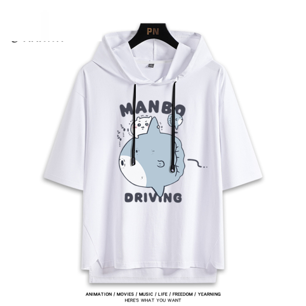 Chiikawa 忘本 連帽短袖T恤