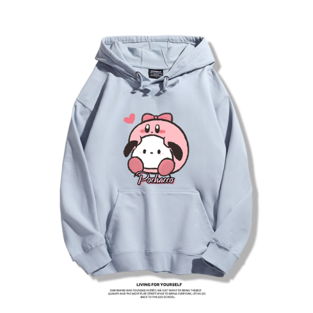 三麗鷗新款 親子情侶男女款連帽衛衣-CASEZONE
