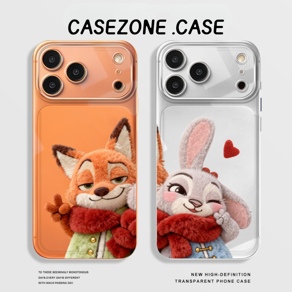 動物方城市 太空透明防摔軟殼