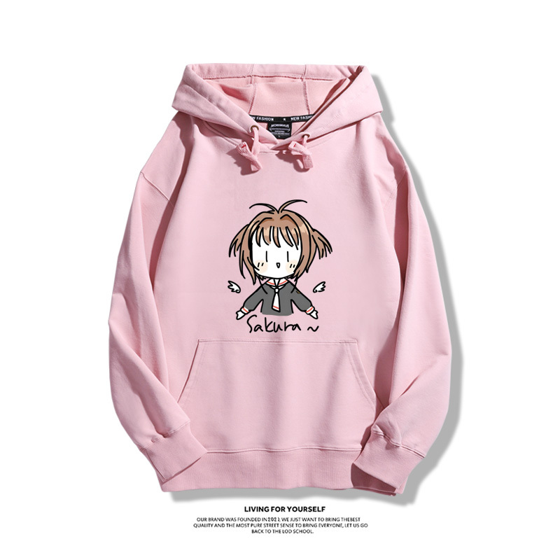 魔卡少女櫻新款 親子情侶男女款連帽衛衣-CASEZONE