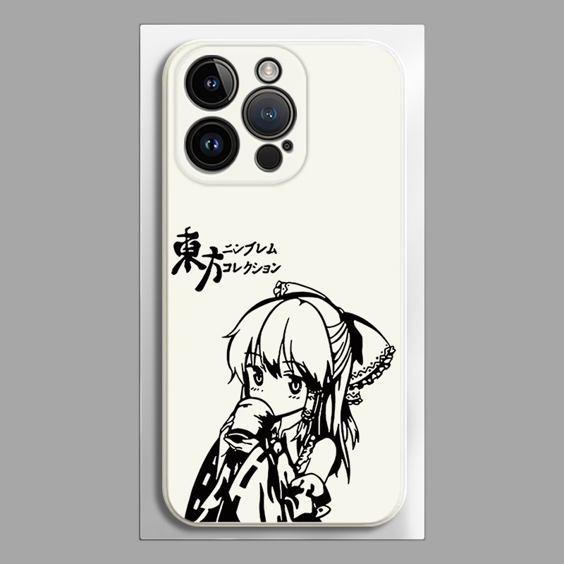 東方project液態矽膠全包防摔軟殼-CASEZONE