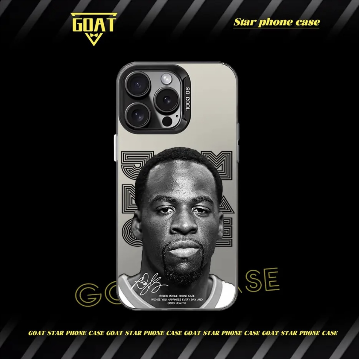 球星頭像｜彩銀球星手機殼-CASEZONE