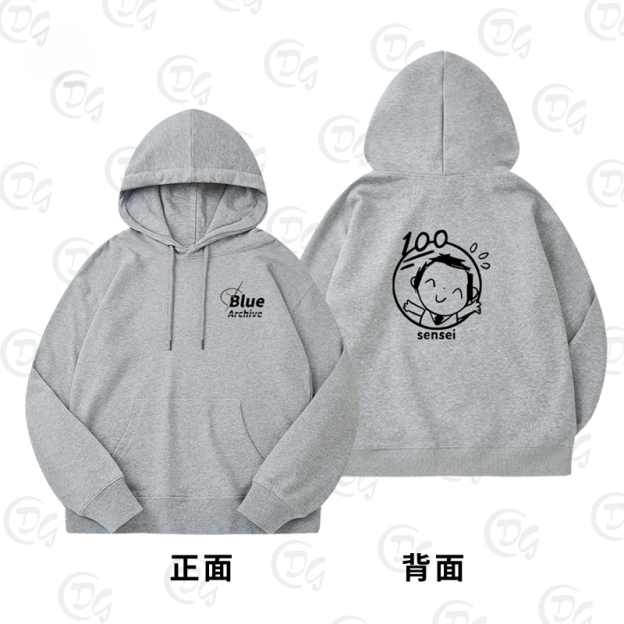 蔚藍檔案新款 親子情侶男女款連帽衛衣-CASEZONE