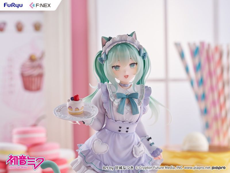 【預購】正版授權 F:NEX 初音未來 X 甘城貓貓 貓耳女僕裝