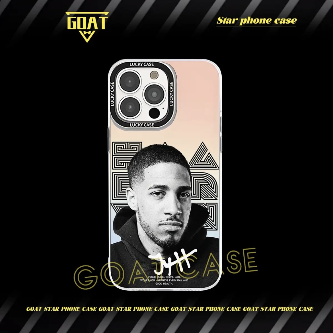 球星肖像｜極光鐳射球星手機殼-CASEZONE