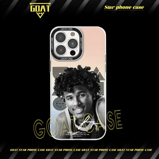 球星肖像｜極光鐳射球星手機殼-CASEZONE