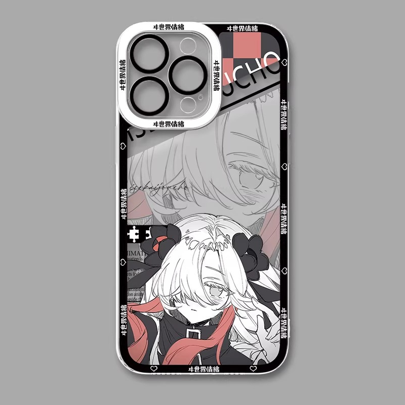 異世界情緒天使眼透明防摔軟殼