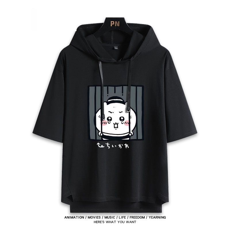 Chiikawa 忘本 連帽短袖T恤