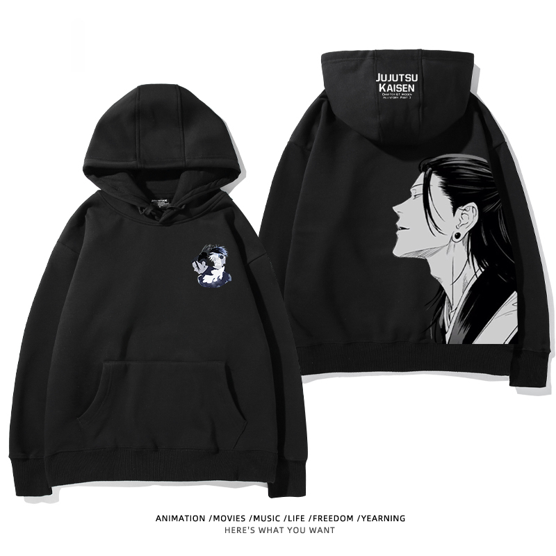 咒術迴戰 2025秋冬新款 親子情侶男女連帽衛衣