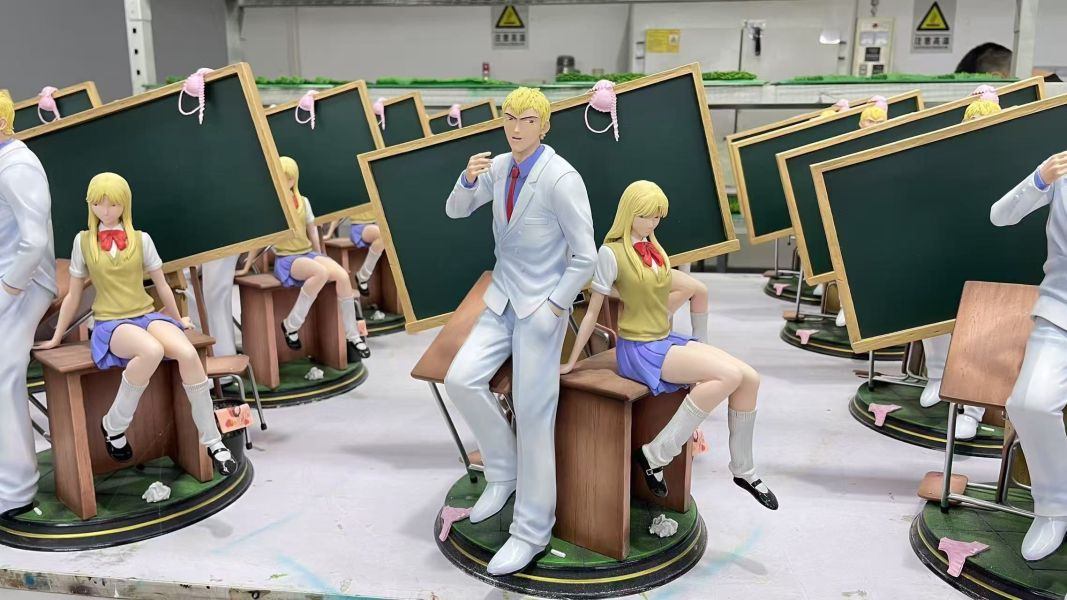 【預購】正版授權 Cartoon Kingdom（CK） 麻辣教師 GTO 鬼冢英吉 1/6雕像-CASEZONE