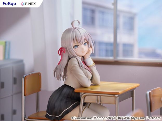 【預購】正版授權 F:NEX 不時用俄語小聲說真心話的鄰桌艾莉同學 艾莉