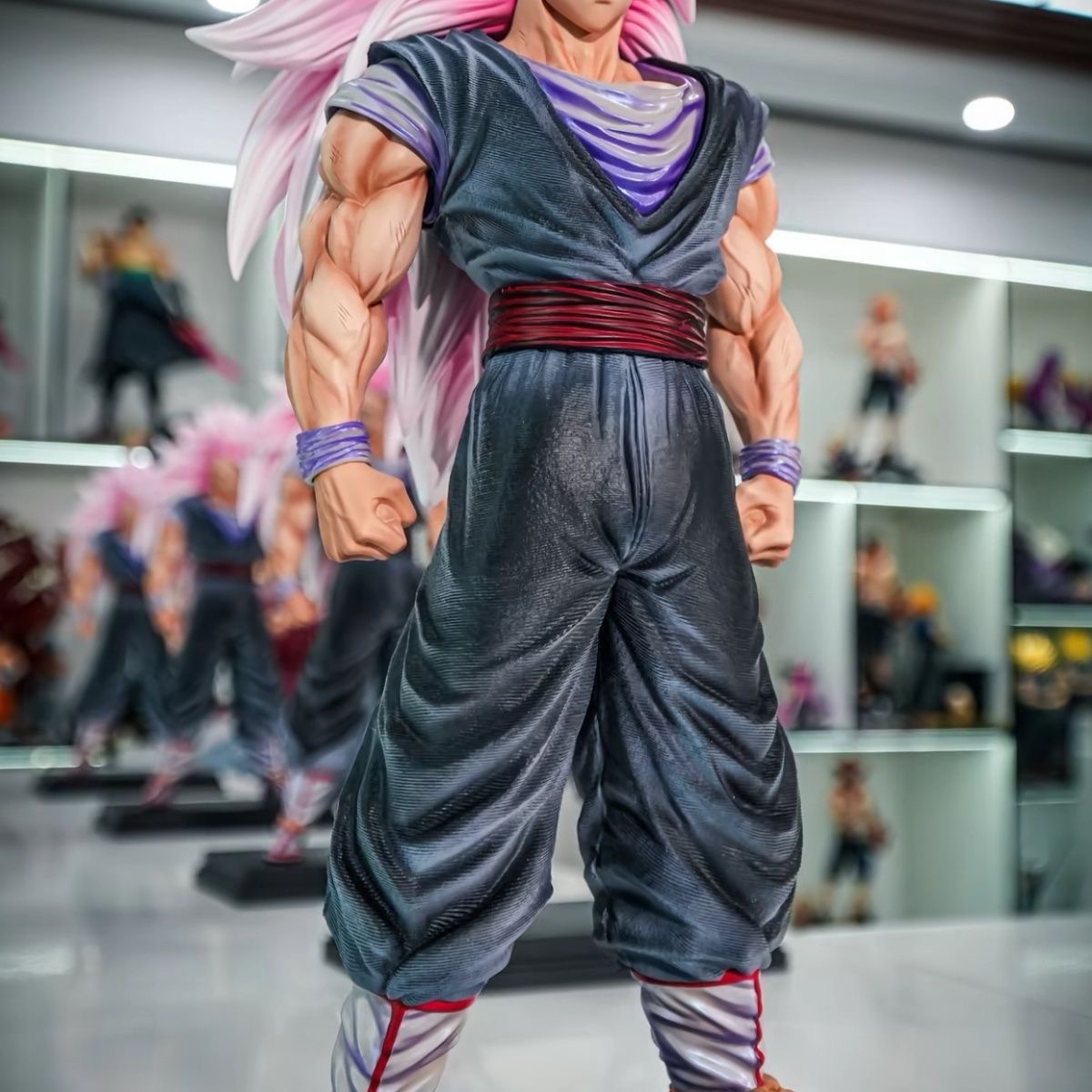 星軌 七龍珠 桃紅超三悟空 36cm