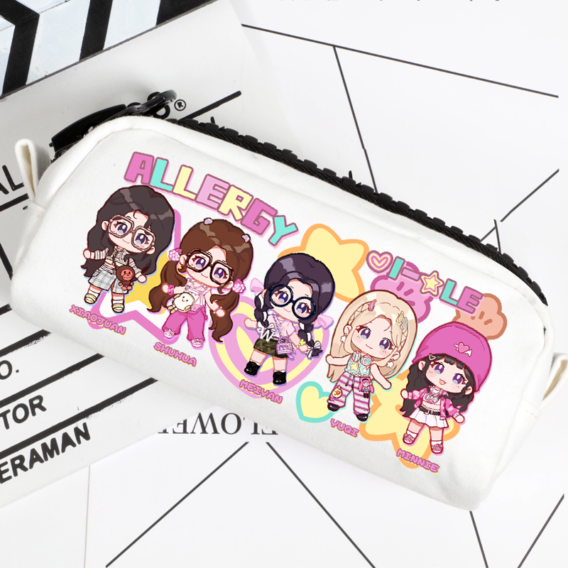 (G)I-DLE 專輯應援 同人筆袋收納文具盒-CASEZONE