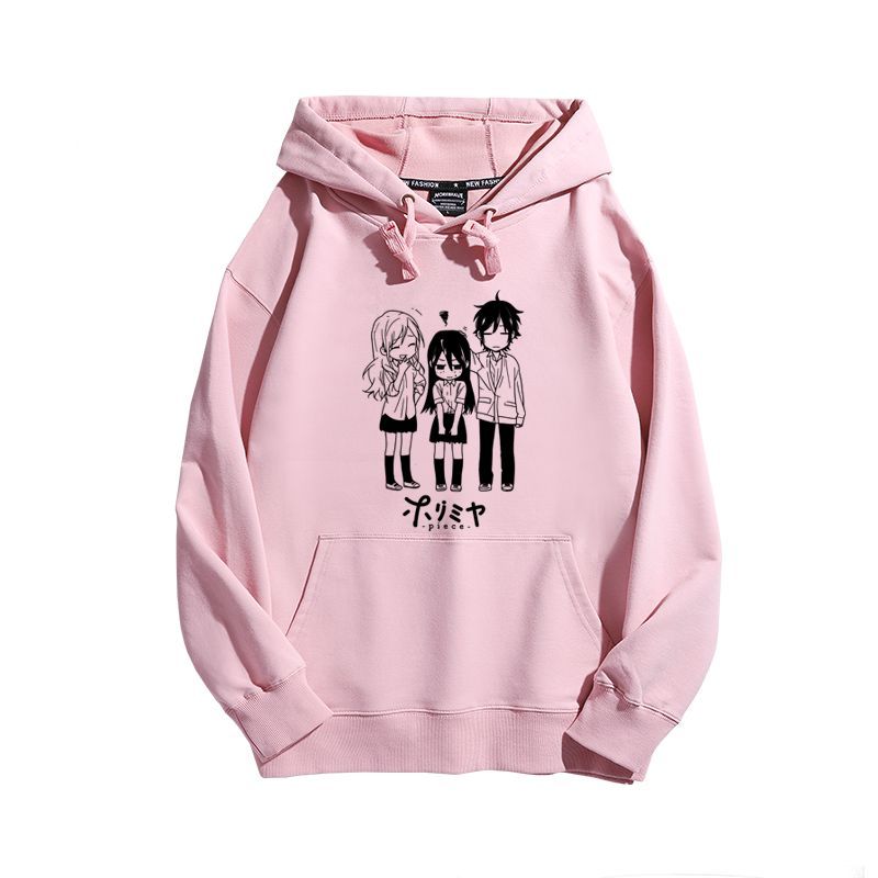 堀與宮村新款 親子情侶男女款連帽衛衣