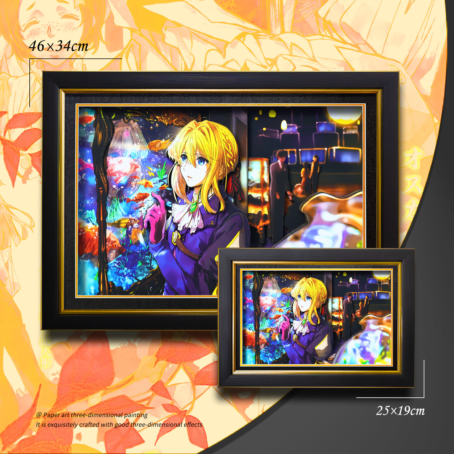 紫羅蘭永恆花園 3D立體畫-CASEZONE