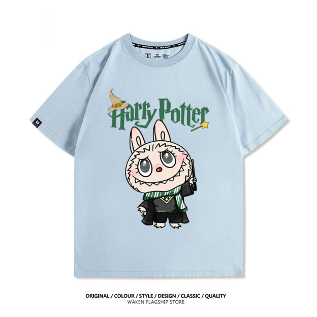 LabubuX哈利波特 印花短袖T恤-CASEZONE
