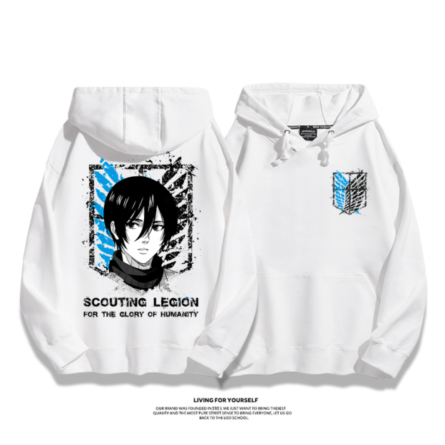 進擊的巨人 2025秋冬新款 親子情侶男女連帽衛衣-ZUIHANG SHOP