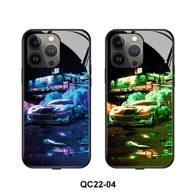 賽博朋克來電閃智能發光手機殼-CASEZONE