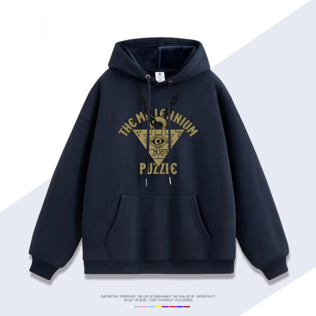 遊戲王 聯名衛衣2025秋冬新款 親子情侶裝連帽衛衣