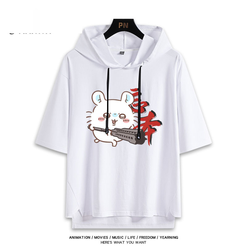 Chiikawa 忘本 連帽短袖T恤-ZUIHANG SHOP