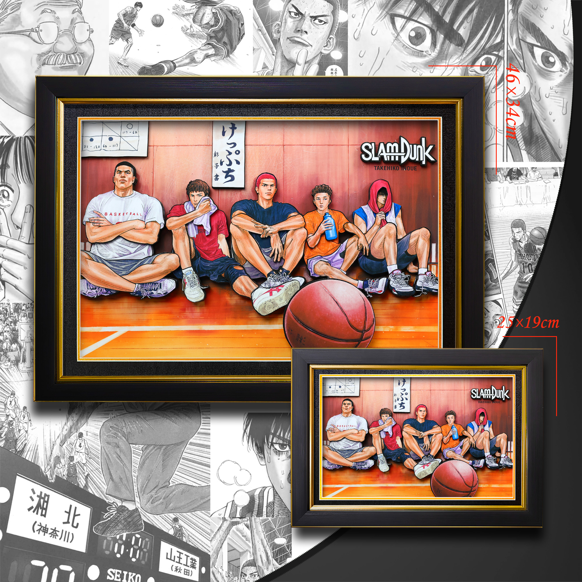灌籃高手 3D立體畫-CASEZONE