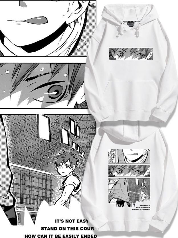 排球少年新款 親子情侶男女款連帽衛衣-CASEZONE