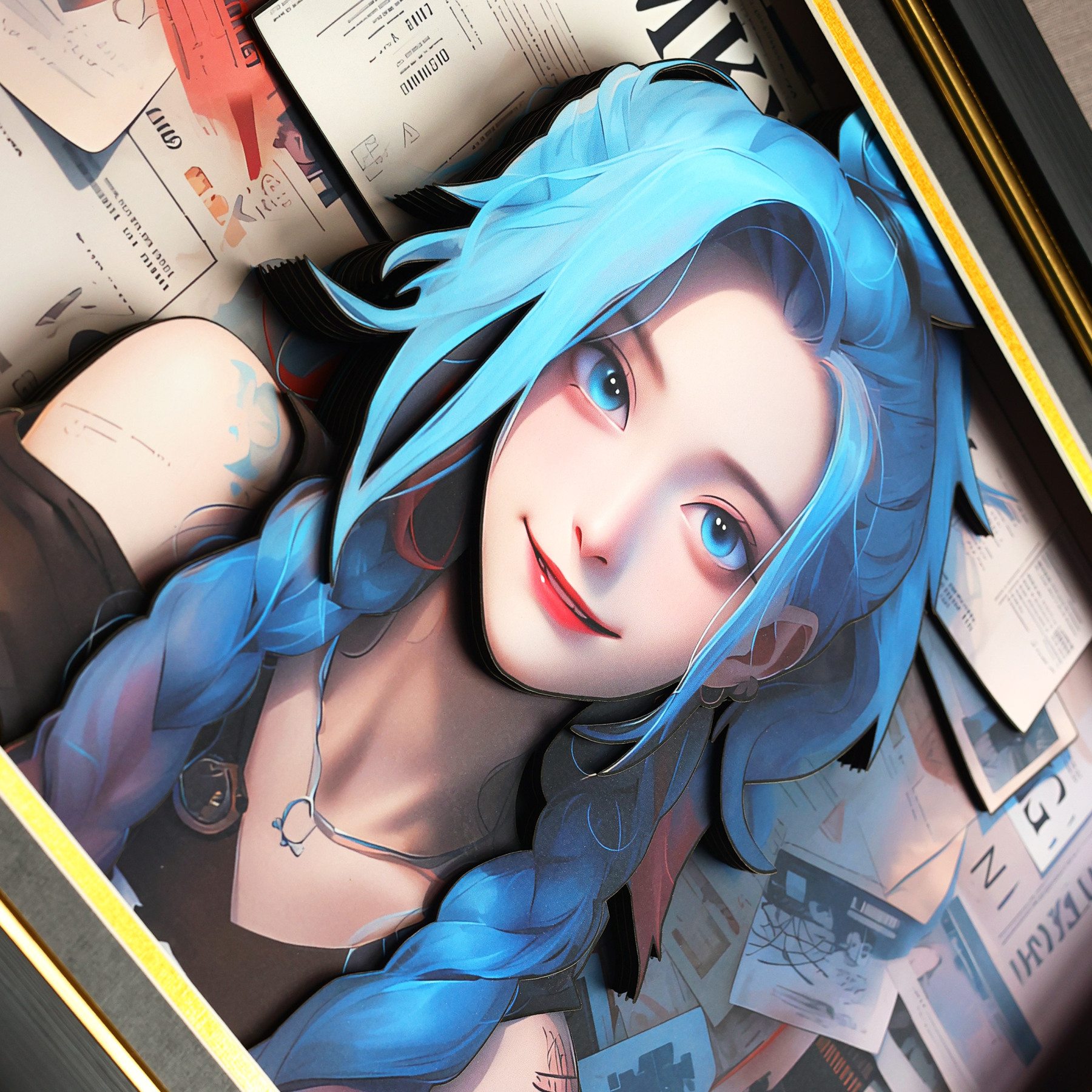 英雄聯盟 3D立體畫-CASEZONE