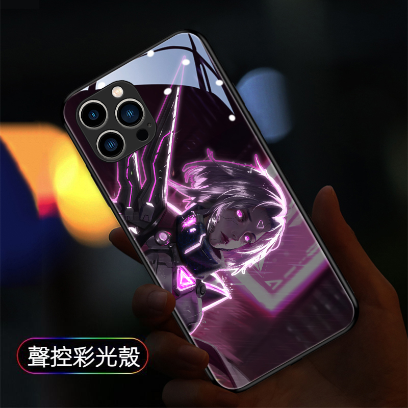 英雄聯盟來電閃智能發光手機殼-CASEZONE