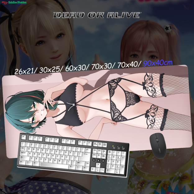 生死格鬥系列 超大鎖邊主題桌墊 布質滑鼠墊