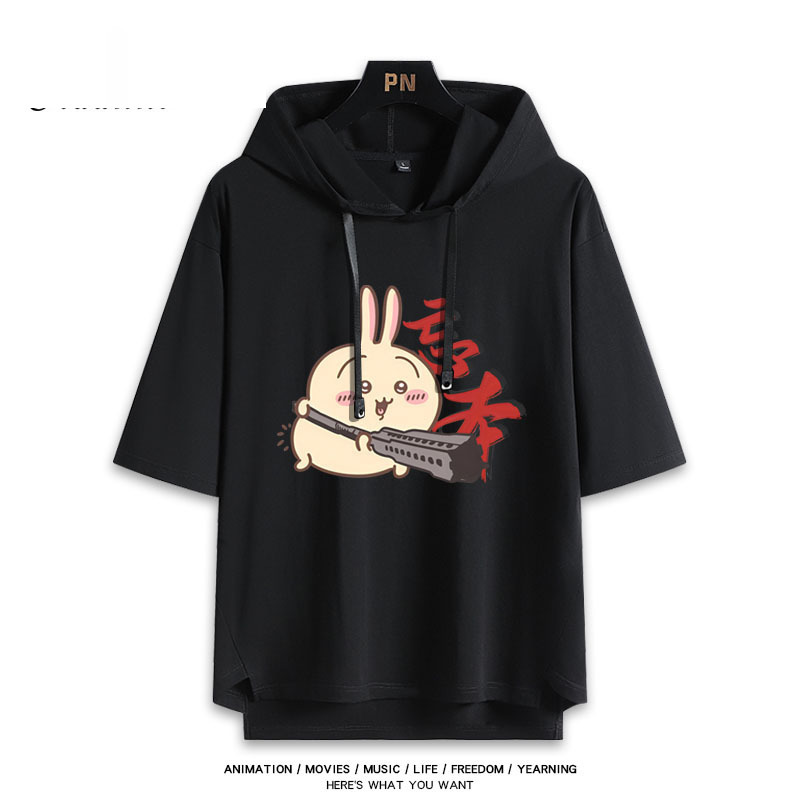 Chiikawa 忘本 連帽短袖T恤-ZUIHANG SHOP