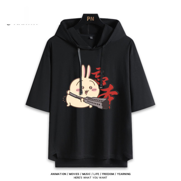 Chiikawa 忘本 連帽短袖T恤-ZUIHANG SHOP