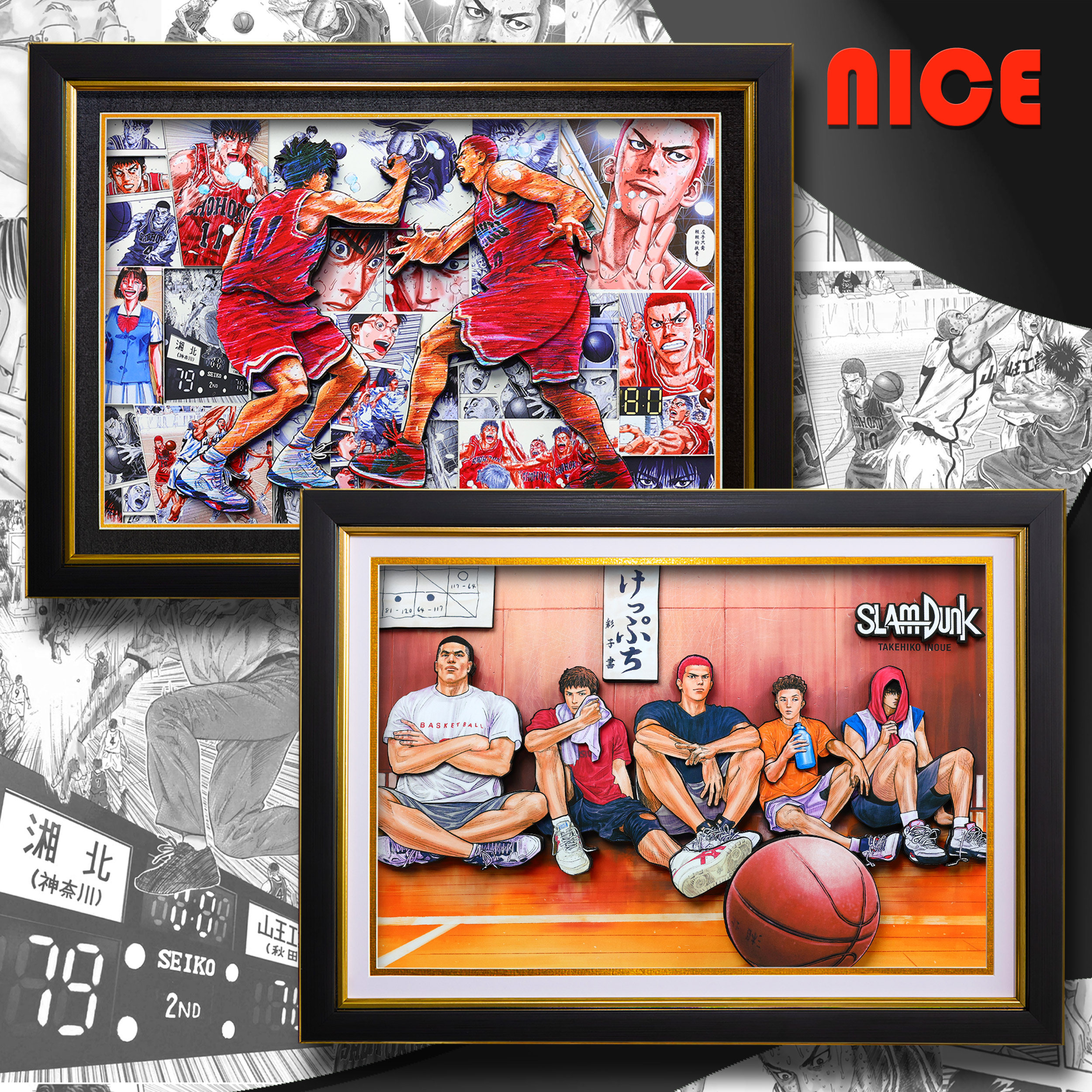 灌籃高手 3D立體畫-CASEZONE