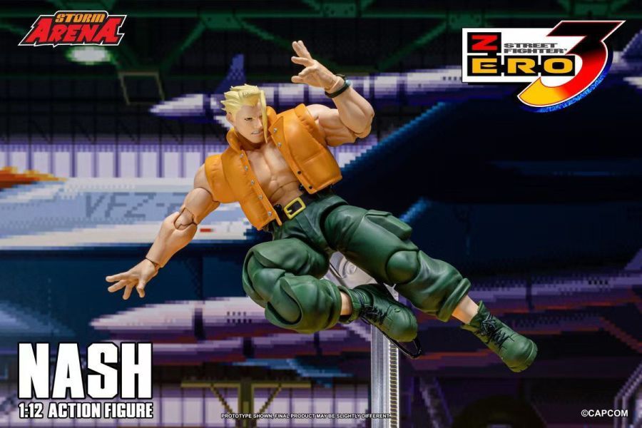 【預購】正版授權 STORM COLLECTIBLES 1/12 少年街霸3 納什